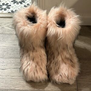 Women's Faux Fur Ankle Boots